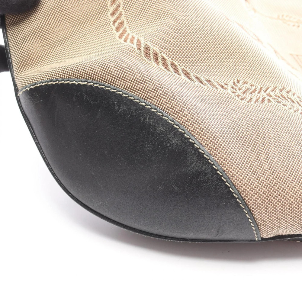 PRADA Black Leather Shoulder Bag - Picture 9 of 14